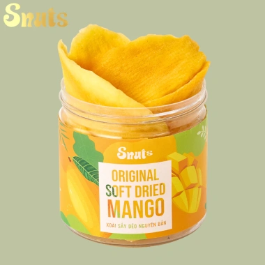 Trái Cây Sấy Dẻo Táo đỏ, Gừng, Dứa, Vỏ bưởi, Xoài, Chà Là - 50.000 VND Snuts VN 7