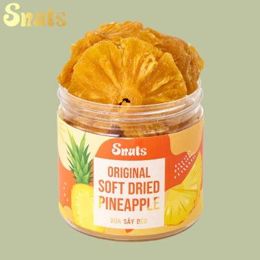 Trái Cây Sấy Dẻo Táo đỏ, Gừng, Dứa, Vỏ bưởi, Xoài, Chà Là - 50.000 VND Snuts VN 9