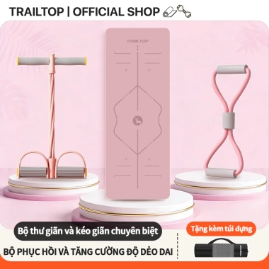 Trailtop Combo Dây Kháng Lực Yoga Pilates Tăng Cường Sức Mạnh Thân Giảm 20% 10