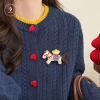 Trâm Cài Áo Cổ Pin Phong Cách Pony Cung Hoàng Đạo - Vải Mềm AACAR 4