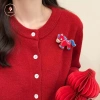 Trâm Cài Áo Cổ Pin Phong Cách Pony Cung Hoàng Đạo - Vải Mềm AACAR 5