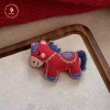 Trâm Cài Áo Cổ Pin Phong Cách Pony Cung Hoàng Đạo - Vải Mềm AACAR 10