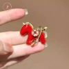Trâm cài áo ngựa đỏ thổ cẩm tinh tế - Hoàng đạo, quà tặng năm mới 53.240₫ 9
