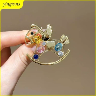 Trâm Cài Động Vật Hình Ngựa & Sư Tử Đa Năng - Quà Tặng Năm Mới 49.628₫