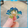 Trâm cài ngọc trai hoa mẫu đơn thanh lịch - Ghim áo khoác nam cao cấp, quà tặng lễ hội 6