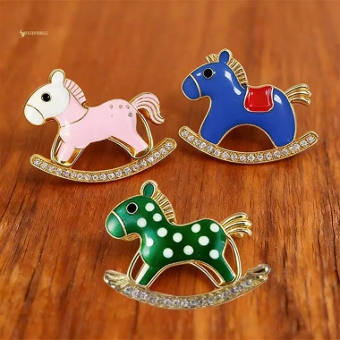 Trâm cài Pony hình động vật - Phụ kiện xinh cho nữ, quà tặng 49.060₫