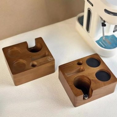 Trạm dừng Espresso gỗ Đế tiêu chuẩn portafilter cà phê giảm giá 19% chỉ 113.300