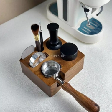 Trạm dừng Espresso gỗ Đế tiêu chuẩn portafilter cà phê giảm giá 19% chỉ 113.300
