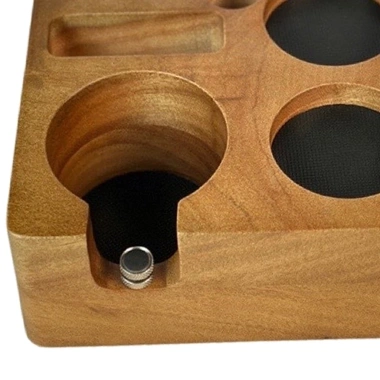 Trạm dừng Espresso gỗ Đế tiêu chuẩn portafilter cà phê giảm giá 19% chỉ 113.300