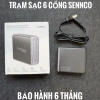 Trạm Sạc Để Bàn 6 Cổng Sennco 105W - Sạc Điện Thoại, Laptop, Máy Tính Giá 450k