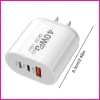 Trạm Sạc Nhanh 40W USB PD Cho Laptop và Điện Thoại - Giá Ưu Đãi 39.500 VND 7