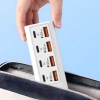 Trạm sạc nhanh cho nhiều thiết bị PVC trắng - Thiết kế bền bì, giá ưu đãi 8