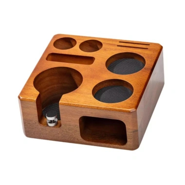 Trạm Tamping Espresso 58mm Gỗ Điều Chỉnh Portafilter - Chân Đế Đa Năng cho Nhà Hàng, Quán Cà Phê - Giá ưu đãi 171.785₫ 9 Trạm Tamping Espresso 58mm Gỗ Điều Chỉnh Portafilter - Chân Đế Đa Năng cho Nhà Hàng, Quán Cà Phê - Giá ưu đãi 171.785₫ 9