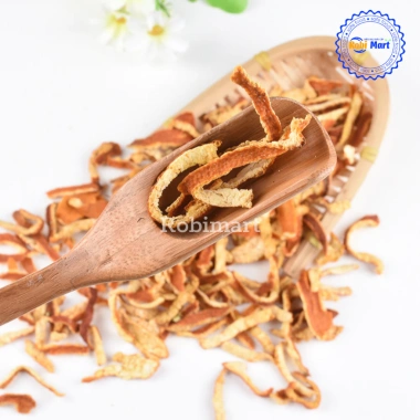 Trần bì vỏ quýt sấy khô không tẩm đường Robimart 100g - Thực phẩm tốt cho sức khỏe, giá chỉ 22.900₫ 2