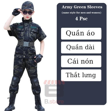 Trang phục Cảnh Sát Quân Đội Unisex cho Trẻ Em - Cosplay Sự Nghiệp, Giá 99.400₫ 9