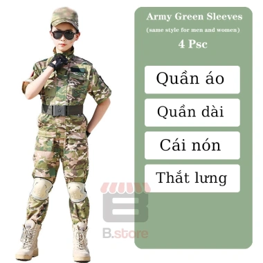 Trang phục Cảnh Sát Quân Đội Unisex cho Trẻ Em - Cosplay Sự Nghiệp, Giá 99.400₫ 10