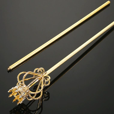 Trang phục Cây Đũa Phép Nữ Hoàng - Vua Scepter Lễ hội Kim Cương Dazzling, phụ kiện cosplay giá ưu đãi 325.710 VND
