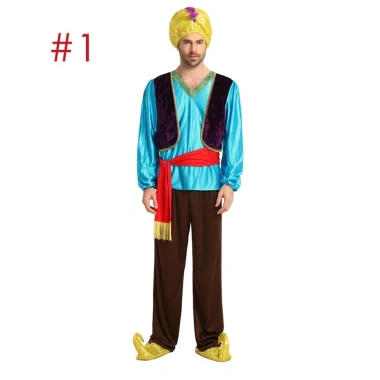 Trang phục cosplay Ả Rập nam Hoàng tử Dubai Halloween Giá ưu đãi 85.000₫ 4