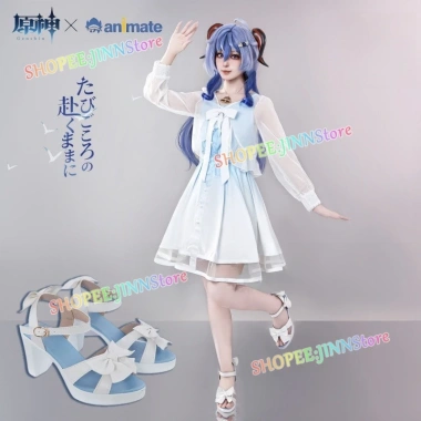 Trang phục cosplay Ganyu Jinn, tóc giả, giày full set GENSHIN Impact - giá ưu đãi 284k VND 2 Trang phục cosplay Ganyu Jinn, tóc giả, giày full set GENSHIN Impact - giá ưu đãi 284k VND 2