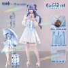 Trang phục cosplay Ganyu Jinn, tóc giả, giày full set GENSHIN Impact - giá ưu đãi 284k VND 4