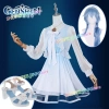 Trang phục cosplay Ganyu Jinn, tóc giả, giày full set GENSHIN Impact - giá ưu đãi 284k VND 5