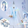 Trang phục cosplay Ganyu Jinn, tóc giả, giày full set GENSHIN Impact - giá ưu đãi 284k VND 6