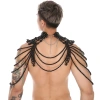 Trang phục cosplay hoàng cung đính ngọc trai xuyên thấu nam nữ - Giá ưu đãi 583,200₫ 4