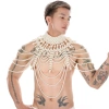 Trang phục cosplay hoàng cung đính ngọc trai xuyên thấu nam nữ - Giá ưu đãi 583,200₫ 6