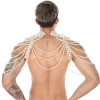 Trang phục cosplay hoàng cung đính ngọc trai xuyên thấu nam nữ - Giá ưu đãi 583,200₫ 8