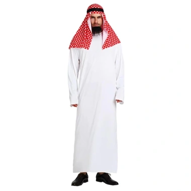 Trang phục cosplay Hoàng tử Ả Rập cho tiệc và biểu diễn, giảm 23% chỉ 57.694₫ 9 Trang phục cosplay Hoàng tử Ả Rập cho tiệc và biểu diễn, giảm 23% chỉ 57.694₫ 9