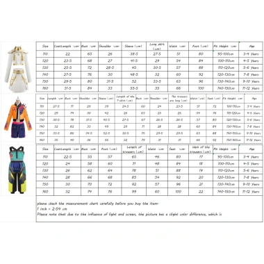 Trang phục cosplay Kpop Thợ săn quỷ trẻ sơ sinh - Cô gái trẻ em Halloween, giảm giá chỉ 304.533 VND 4