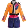 Trang phục cosplay Kpop Thợ săn quỷ trẻ sơ sinh - Cô gái trẻ em Halloween, giảm giá chỉ 304.533 VND 5