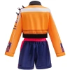 Trang phục cosplay Kpop Thợ săn quỷ trẻ sơ sinh - Cô gái trẻ em Halloween, giảm giá chỉ 304.533 VND 6
