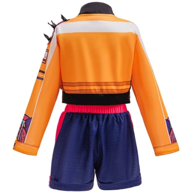 Trang phục cosplay Kpop Thợ săn quỷ trẻ sơ sinh - Cô gái trẻ em Halloween, giảm giá chỉ 304.533 VND 6