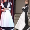 Trang phục cosplay Maid dài, đồ hầu gái cho nam nữ, gồm tất chân - giảm giá 155k 5