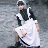 Trang phục cosplay Maid dài, đồ hầu gái cho nam nữ, gồm tất chân - giảm giá 155k 6
