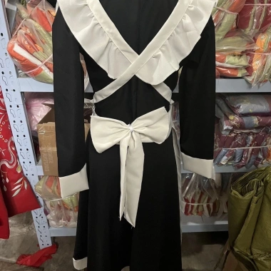 Trang phục cosplay Maid dài, đồ hầu gái cho nam nữ, gồm tất chân - giảm giá 155k 7 Trang phục cosplay Maid dài, đồ hầu gái cho nam nữ, gồm tất chân - giảm giá 155k 7