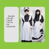 Trang phục cosplay Maid dài, đồ hầu gái cho nam nữ, gồm tất chân - giảm giá 155k 10