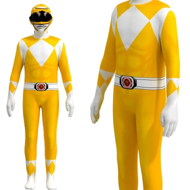 Trang phục cosplay Power Rangers cho trẻ em và người lớn - Đầm dự tiệc phong cách, giá ưu đãi 190.814₫