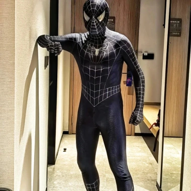 Trang phục cosplay siêu anh hùng Toby đen nhện - Áo liền quần Halloween giá chỉ 443k 3 Trang phục cosplay siêu anh hùng Toby đen nhện - Áo liền quần Halloween giá chỉ 443k 3