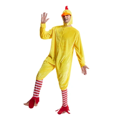Trang phục gà vàng Cosplay động vật người lớn Halloween, game gia đình, 335.340₫ 2