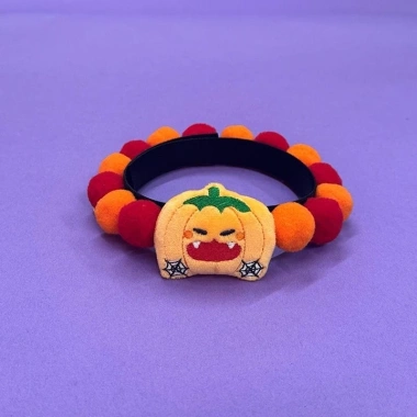 Trang phục Halloween cho thú cưng: Cổ khăn bí ngô quái vật cho mèo & chó giảm giá