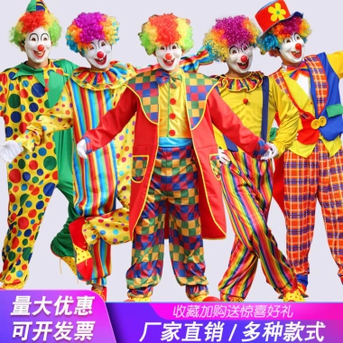 Trang phục Halloween Chú Hề Nam - phong cách mới, ngộ nghĩnh, kèm đạo cụ, giá 413.840₫ 2