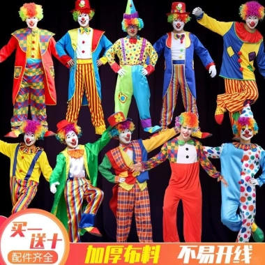 Trang phục Halloween Chú Hề Nam - phong cách mới, ngộ nghĩnh, kèm đạo cụ, giá 413.840₫ 6
