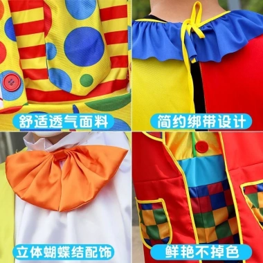 Trang phục Halloween Chú Hề Nam - phong cách mới, ngộ nghĩnh, kèm đạo cụ, giá 413.840₫ 7