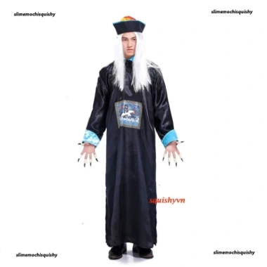 Trang phục Halloween Hắc Vô Thường Bạch Vô Thường, Thần Chết - Giá 58.000đ
