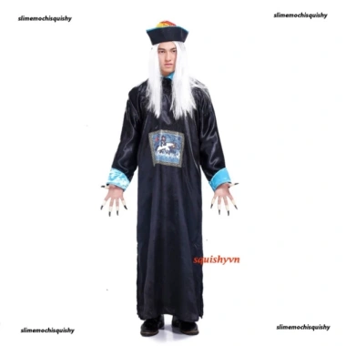 Trang phục Halloween Hắc Vô Thường Bạch Vô Thường, Thần Chết - Giá 58.000đ