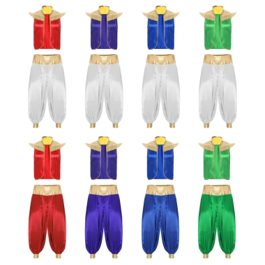 Trang phục Halloween Hoàng Tử Nam - Áo Vest, Bloomers Harem Cosplay, Giá ưu đãi 591.840₫
