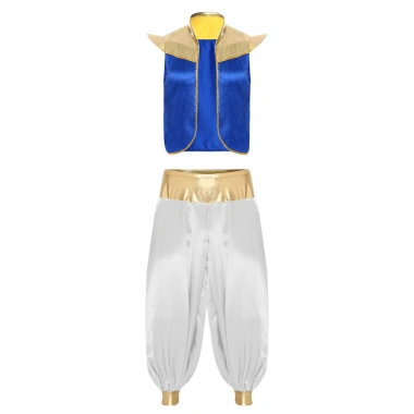 Trang phục Halloween Hoàng Tử Nam - Áo Vest, Bloomers Harem Cosplay, Giá ưu đãi 591.840₫