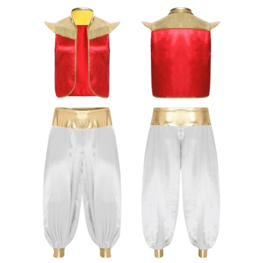Trang phục Halloween Hoàng Tử Nam - Áo Vest, Bloomers Harem Cosplay, Giá ưu đãi 591.840₫ 8 Trang phục Halloween Hoàng Tử Nam - Áo Vest, Bloomers Harem Cosplay, Giá ưu đãi 591.840₫ 8